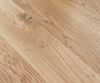 Esstisch Edge Boot 200x100x2,5-3 Eiche Natur Kreuzgestell Rechteck Schwarz Schweizer Kante Bild 4
