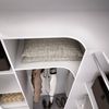 Dmora - Großer Kleiderschrank Bestone, Schlafzimmermöbel, Schrank, Garderobe, 234x141 h205 cm, Weiß Bild 5