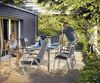 Sieger Gartentisch Anthrazit/Vivodur 95x95 - Bild 2