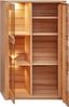 Lomadox Vitrine NEWTON-36 Front Kernbuche massiv, LED-Beleuchtung, B/H/T ca. 85/137/40 cm Bild 4