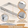 4smile Backrahmen rechteckig verstellbar – Edelstahl Backform rechteckig - Formstabile Kuchenform eckig zum Backen und für die Torten-Zubereitung Bild 5