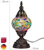 formano Tischleuchte Marokko Mosaik Tischlampe orientalisch 28cm Lampe Metall & buntem Glas, Ohne Leuchtmittel Bild 3