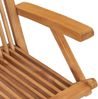 vidaXL Gartenstühle 8 Stk. Massivholz Teak 3072888 Bild 4