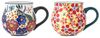 CREATIVE COLLECTION Florist Tasse Bunt Steingut Bild 1