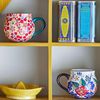 CREATIVE COLLECTION Florist Tasse Bunt Steingut Bild 2