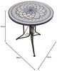 Beistelltisch Mare Mosaik Blumentisch Pflanztisch Tisch Mosaiktisch Blumenhocker Bild 3