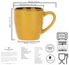 Espressotasse mit Untertasse Concerto Ocra Bild 2