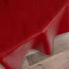 laro Tischdecke Wachstuch-Tischdecken Rot Leinenoptik Rund 140cm Bild 4