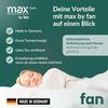 Komfortschaummatratze max foam by fan, 5 Zonen Matratze 90x200 cm, 140x200 & weitere Größen, fan, 18 cm hoch, Matratze, 90x200 cm von Stiftung Warentest "GUT (1,6)" getestet Bild 5