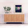 WELL HOME MOBILIARIO & DECORACIÓN Möbel aus weißer Eiche mit 100% Melaminbeschichteter Spanplatte, 140 x 86 x 40 Bild 2