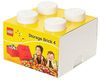 Lego 'Storage Brick 4' Aufbewahrungsbox weiß Bild 2