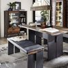 Highboard mit LED 'CARDIFF' im Used Style Bild 3
