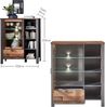 Highboard mit LED 'CARDIFF' im Used Style Bild 5