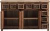Altholz-Sideboard mit rustikalem Design & praktischen Schubladen – massivum Bild 4