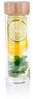 alpina Trinkflasche aus Glas mit Filter - Wasserflasche Doppelwandig 450 ml - Trinkflasche Bambuskappe und -Deckel - Teeflasche mit Teefilter Bild 3