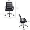 Retoo Bürostuhl Schreibtischstuhl Bürostuhl Ergonomisch Chefsessel Drehstuhl 150kg (Packung) Bild 3