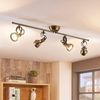 Lindby Deckenleuchten Perseas, Metall, Bronze IP20, 4 x 5 W LED Bild 2