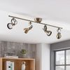 Lindby Deckenleuchten Perseas, Metall, Bronze IP20, 4 x 5 W LED Bild 3