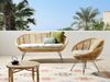 Garten Lounge MARATEA Rattan Natürlich Bild 2