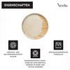 Verlo SAMTO Runder flacher Teller 21 cm Creme Bild 4