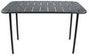 VCM Gartentisch Sumila 920270 Schwarz H. 72 x B. 110 x T. 55 cm Bild 4