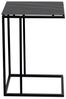 M2 Kollektion Beistelltisch Jon, 38 x 62 x 43 cm, Schwarz Bild 4