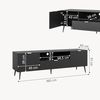 Fernsehschrank Nand 160x40x51 cm Schwarz [en. casa] Bild 4