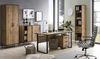 Möbelpartner Montana 701501 Schreibtisch, Holzdekor, Eiche Landhaus Dekor, 160 x 75 x 74 cm Bild 5