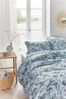 Beddinhouse Mako-Satin Bettwäsche Sombra Blue Grey 155X220 155x220 cm + 1 x 80 x 80 cm 1 Bettbezug, 1 Kissenbezug Blau Grau Bild 3