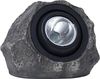LED Solar-Stein ,Rocky', verstellbarer Spot, Dämmerungssensor, warmweiß, grau, 20x16cm Bild 2