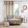 U10 Gardine mit Öesen SULTAN, Beige, 140x240 cm Bild 2