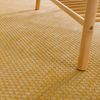 Paco Home Outdoor Teppich Wetterfest Wohnzimmer Balkon Küchenteppich Flachgewebe Sisaloptik Meliert Einfarbig, Grösse:160 cm Rund, Farbe:Gelb Bild 5