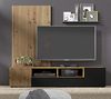 TV-Schrank AURIS 200 cm Artisan-Eiche / Schwarz matt Bild 2