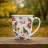 Ambiente Luxury Paper Products Becher Blumen, Pflanzen, Pfingstrosen, Rosen, Mug Tee/Kaffee Tasse, Porzellan, Sommmer/Frühling Motive - Ideal Als Geschenk Bild 2