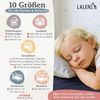 Laleni Jersey Spannbettlaken Laufgitter 6-eckig 100x115 cm - Oeko-Tex Zertifiziert, 100% Baumwolle, atmungsaktives Spannbetttuch für Baby, 135 g/m², Dark Ocean Blue - blau Bild 2