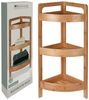 Bambus Badezimmer Badregal Eckregal Wandregal Regal 3 Etagen 23xH61cm Bild 4