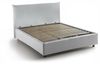 Talamo Italia - Doppelbett Ornella, Bettkasten mit Stoffbezug, 100 % Made in Italy, Öffnung vorne, geeignet für Matratzen 120x190 cm, weiß Bild 3