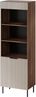 Vitrine Aocale 03 (Farbe: Nuss Warmia / Cashmere) Bild 4