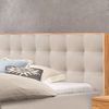 Hasena Dream Pronto Noah Polsterbett 180x200 cm Wildbuche natur, geölt - Fusshöhe 25 327-Pepe beige Bild 4