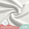 Laleni Basic Spannbettlaken Stubenwagen rechteckig 42x81 cm - Oeko-Tex Zertifiziert, 100% Baumwolle, atmungsaktives Spannbetttuch Jersey Baby, 135 g/m², Elfenbein Bild 5