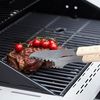 Barbecook BBQ Zange, Grillzange geeignet für Zubereitungen zum Drehen, Luxuszange aus Edelstahl, 40 cm, Grau-beige Bild 2