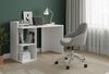 Shefa Schreibtisch Line Iris Weiß - Moderner Computertisch & Bürotisch Bild 2