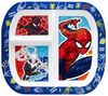 Storline Frühstücksteller Spiderman rechteckig mit 3 Fächern, Mikrowellengeeignet Bild 2