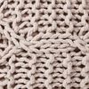 Pouf TRIMAN Taupe Baumwolle 50 cm 50 cm Bild 5