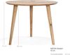 Moebel-Eins Esstisch, ASCON Esstisch, rund, Material Massivholz, Wildeiche Bild 3