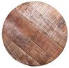 Gutmann Factory Siesta Couchtisch, Wohnzimertisch, Sofatisch, Beistelltisch aus Mango massiv, Mangoholz, Natur, Ø60 H40 cm Bild 3