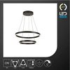 SLV 1004765 ONE DOUBLE PD PHASE UP DOWN LED Pendelleuchte schwarz CCT switch 2700 3000K Bild 3
