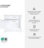 uncover by Schiesser Kopfkissen Chelsea - kuschelweich und federleicht, MADE IN EUROPE 40x80 cm Bild 2
