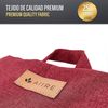 Aiire Gaming XXL Sitzsack mit Füllung - Riesen Bean Bag Chair für Deko, Jungen und Kinder - Bodenkissen Grob, Chill Sessel für Kuschelecke – Relaxo Beanbag Erwachsene Rot Bild 4