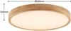 Lindby Deckenleuchten Lanira, LED, Holz Farbwechsel warmweiß / tageslicht IP20 mit Fernbedienung, LED 46 W gesamt, Farbwechsel warmweiß / tageslicht Bild 5
